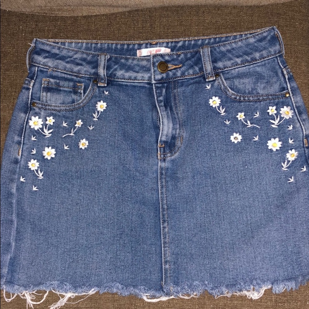 Denim skirt size 25